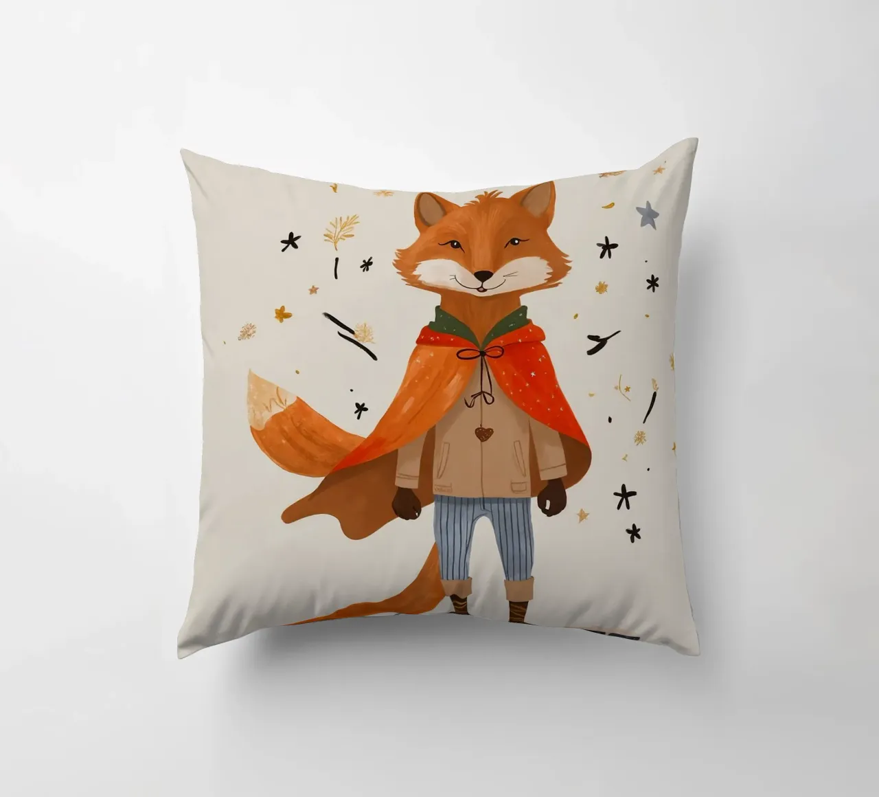 The guardian of the forest decorative cushion by KidzStudio