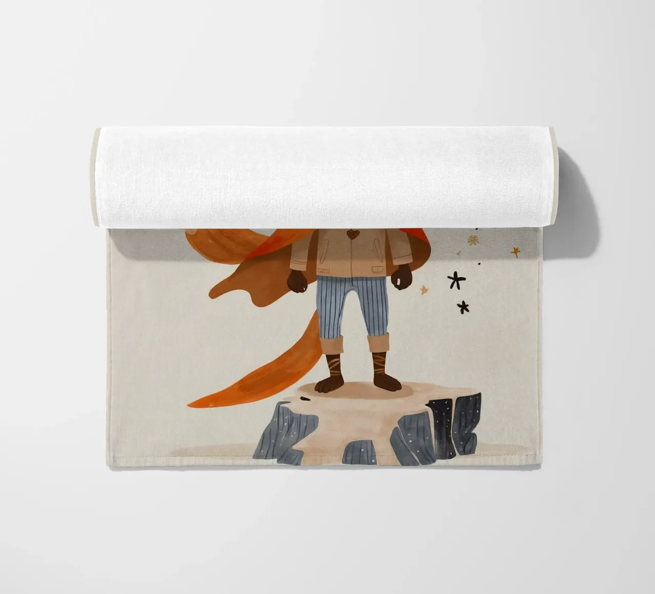 Der Hüter des Waldes Strandtuch von KidzStudio