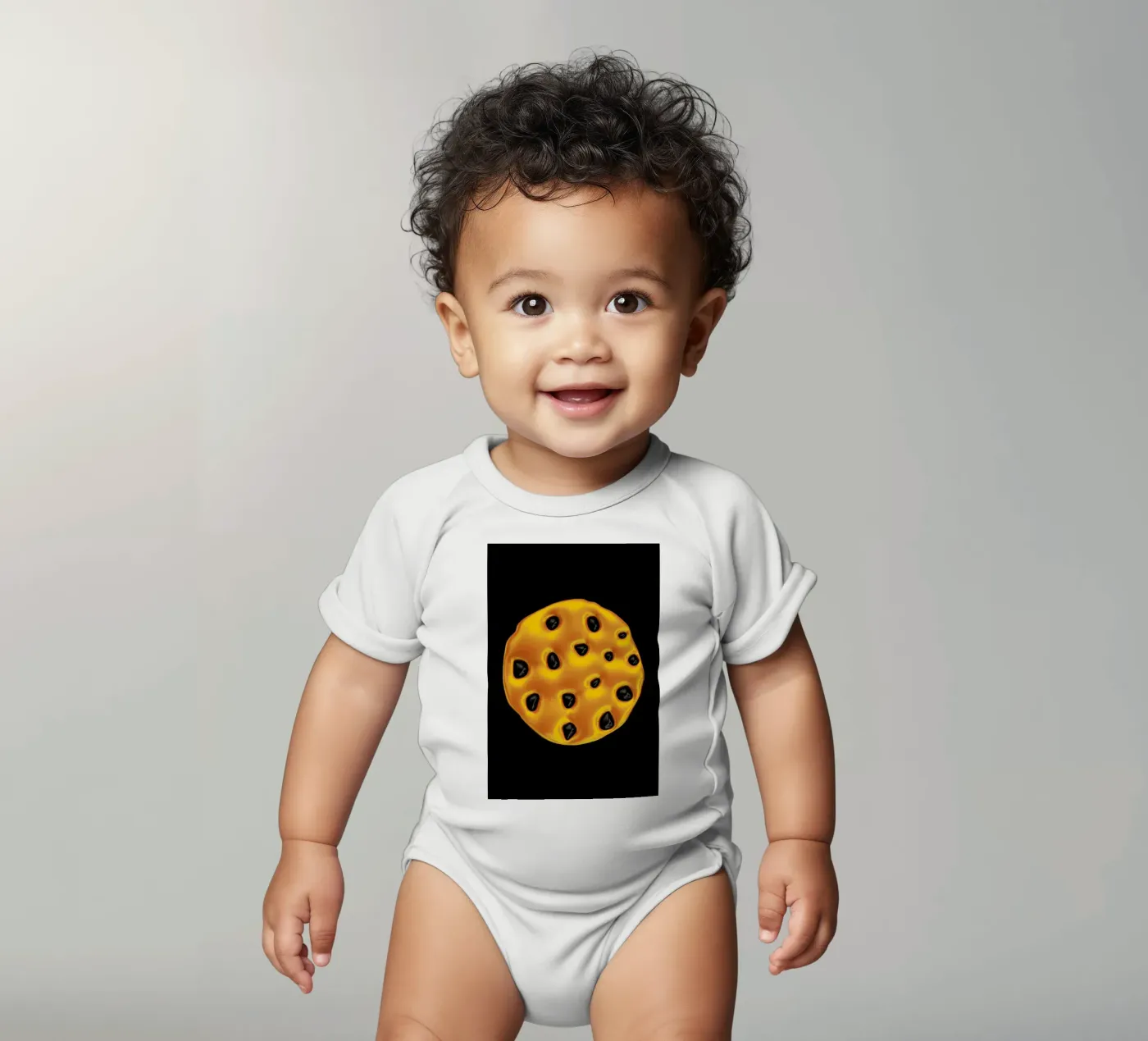 Cookie babyrompertje korte mouwen van Octavian