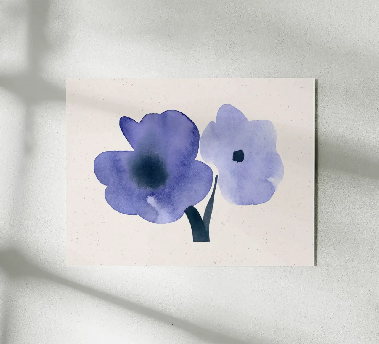 Blue Blooms 04 plexiglass da Leaflover