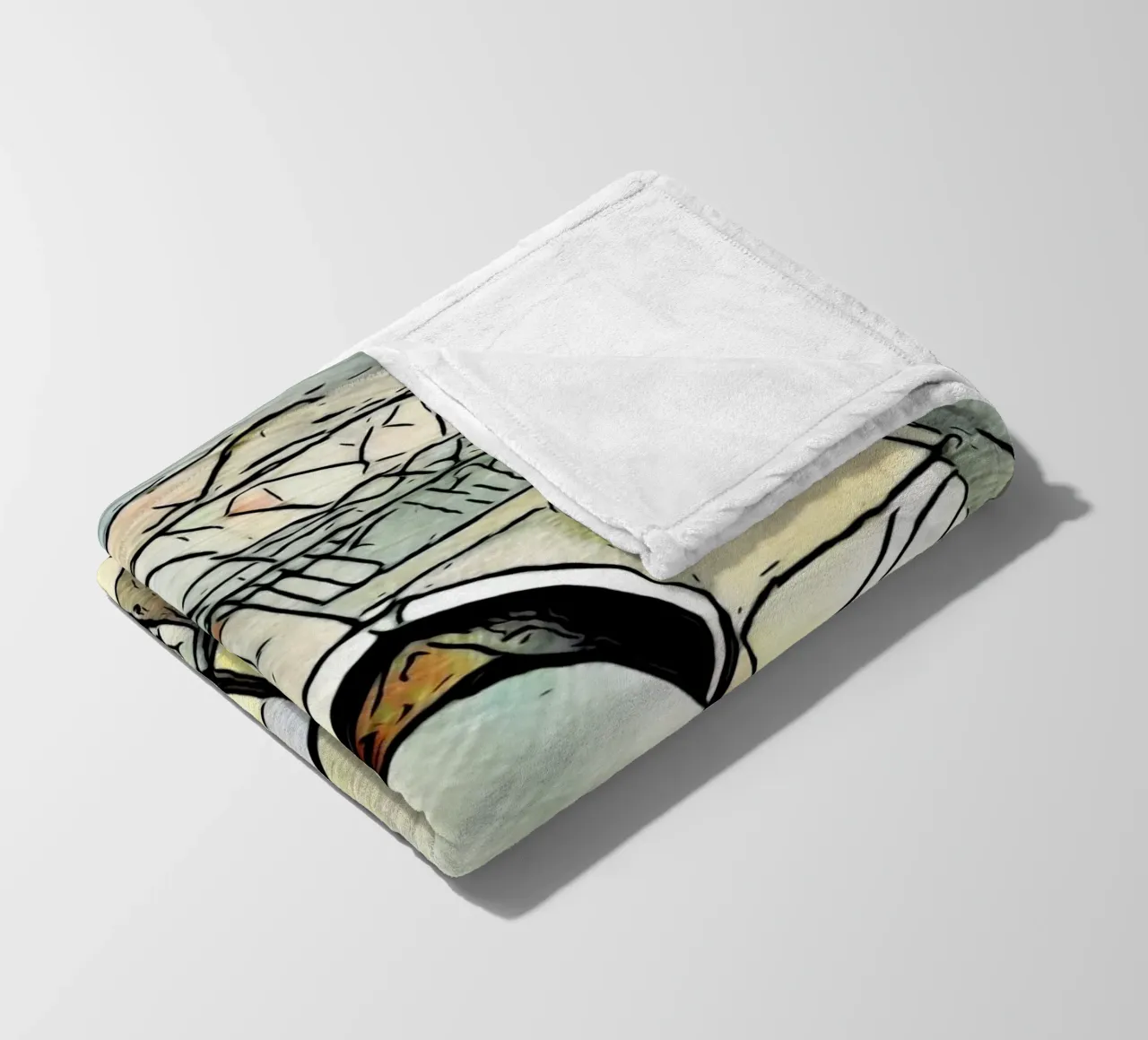 Kandinsky trifft Paris #1 coperta in pile da ZAMART