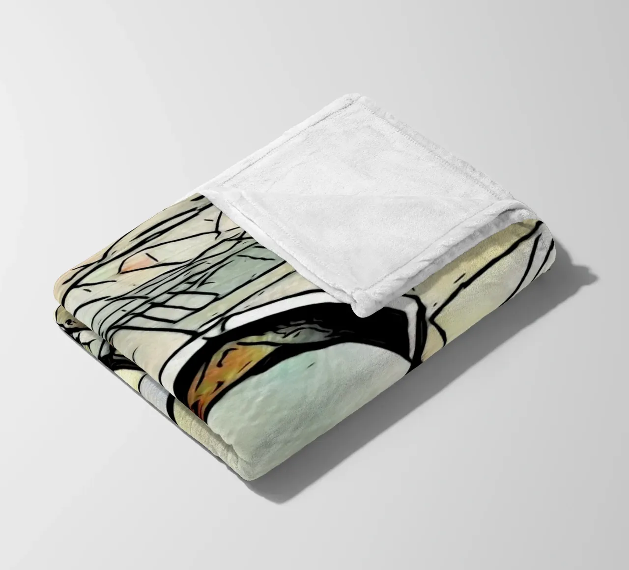 Kandinsky trifft Paris #1 coperta in pile da ZAMART