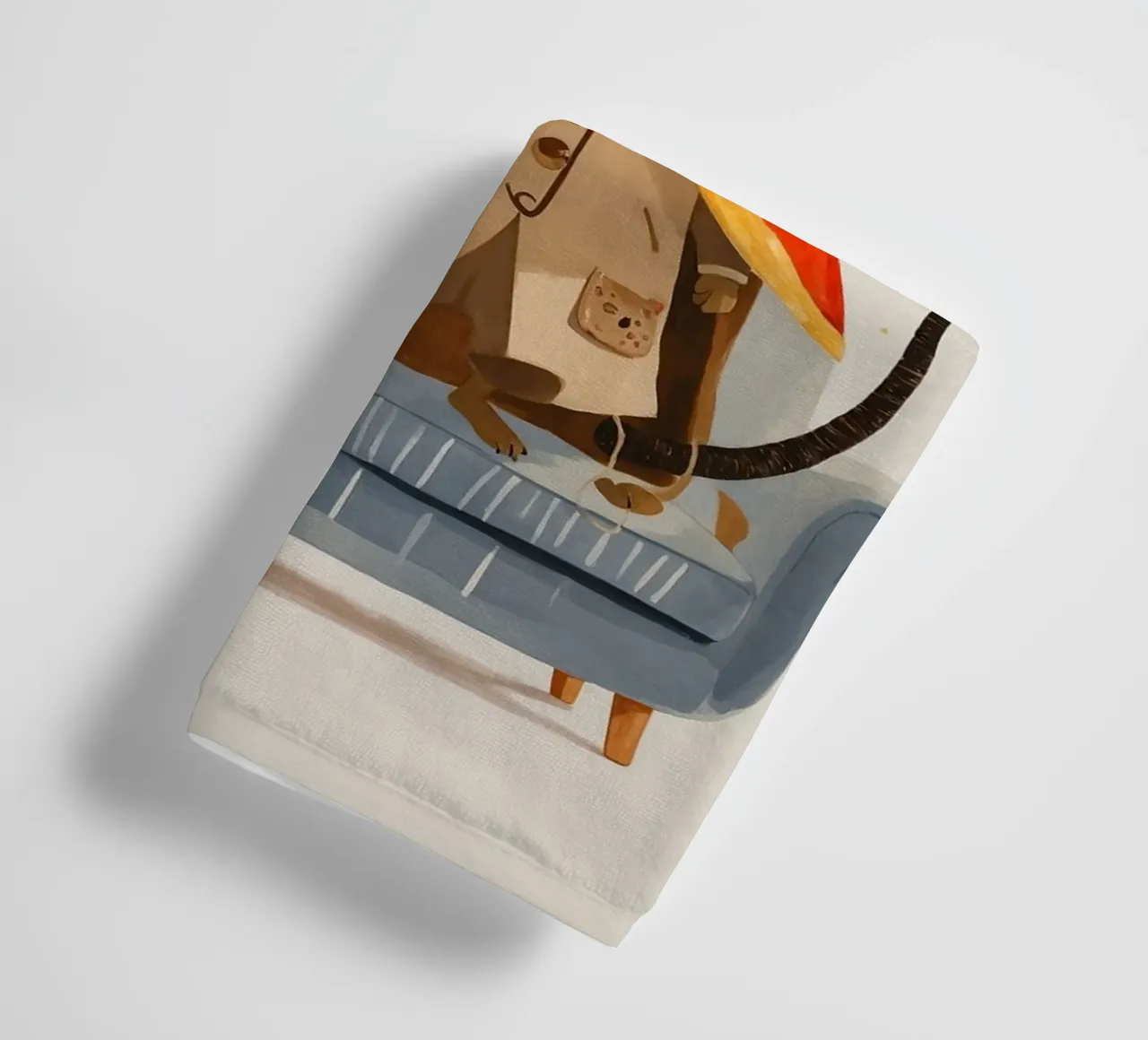 Le courage des souris serviette de bain de KidzStudio