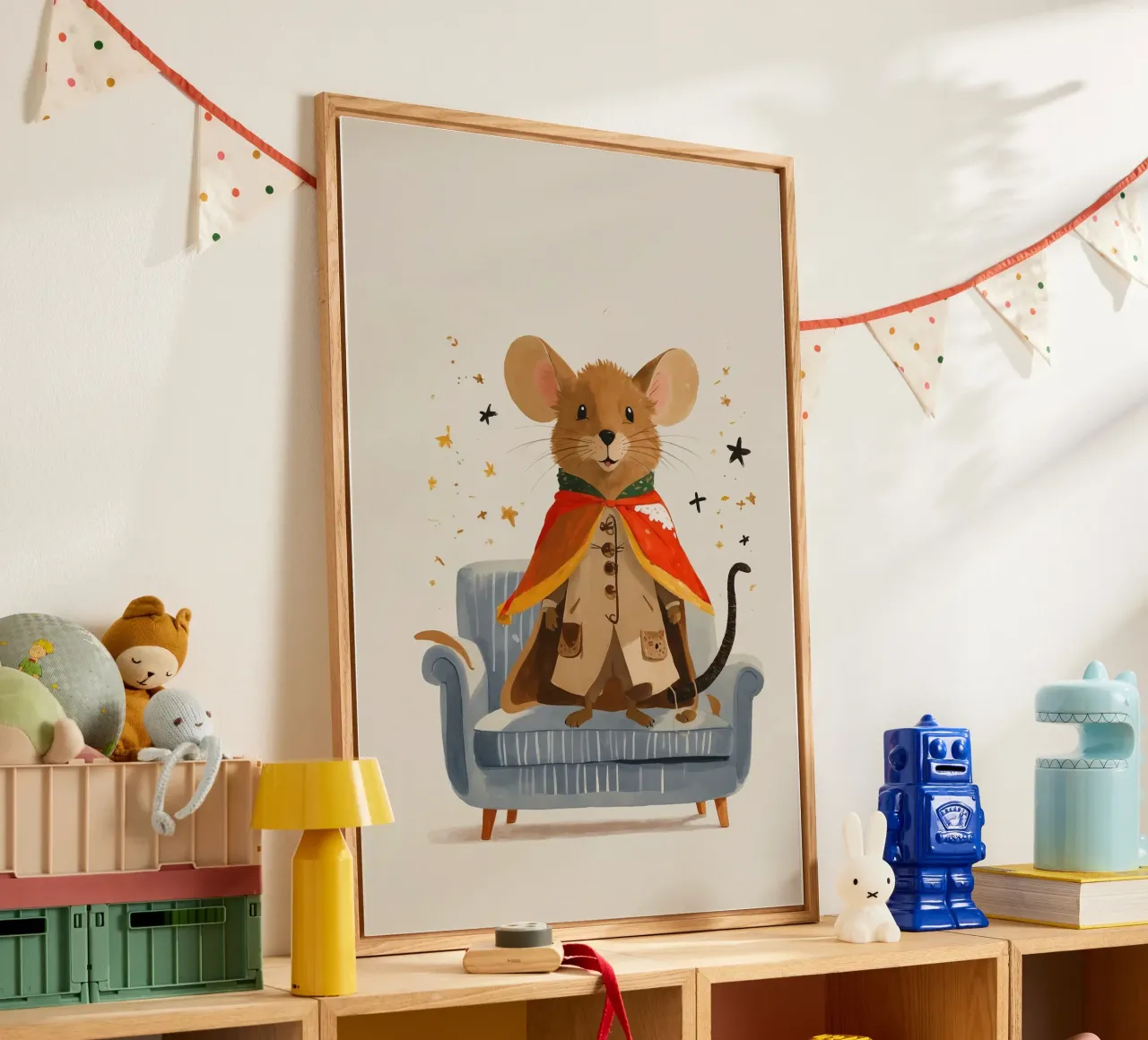 Le courage des souris plexiglas de KidzStudio