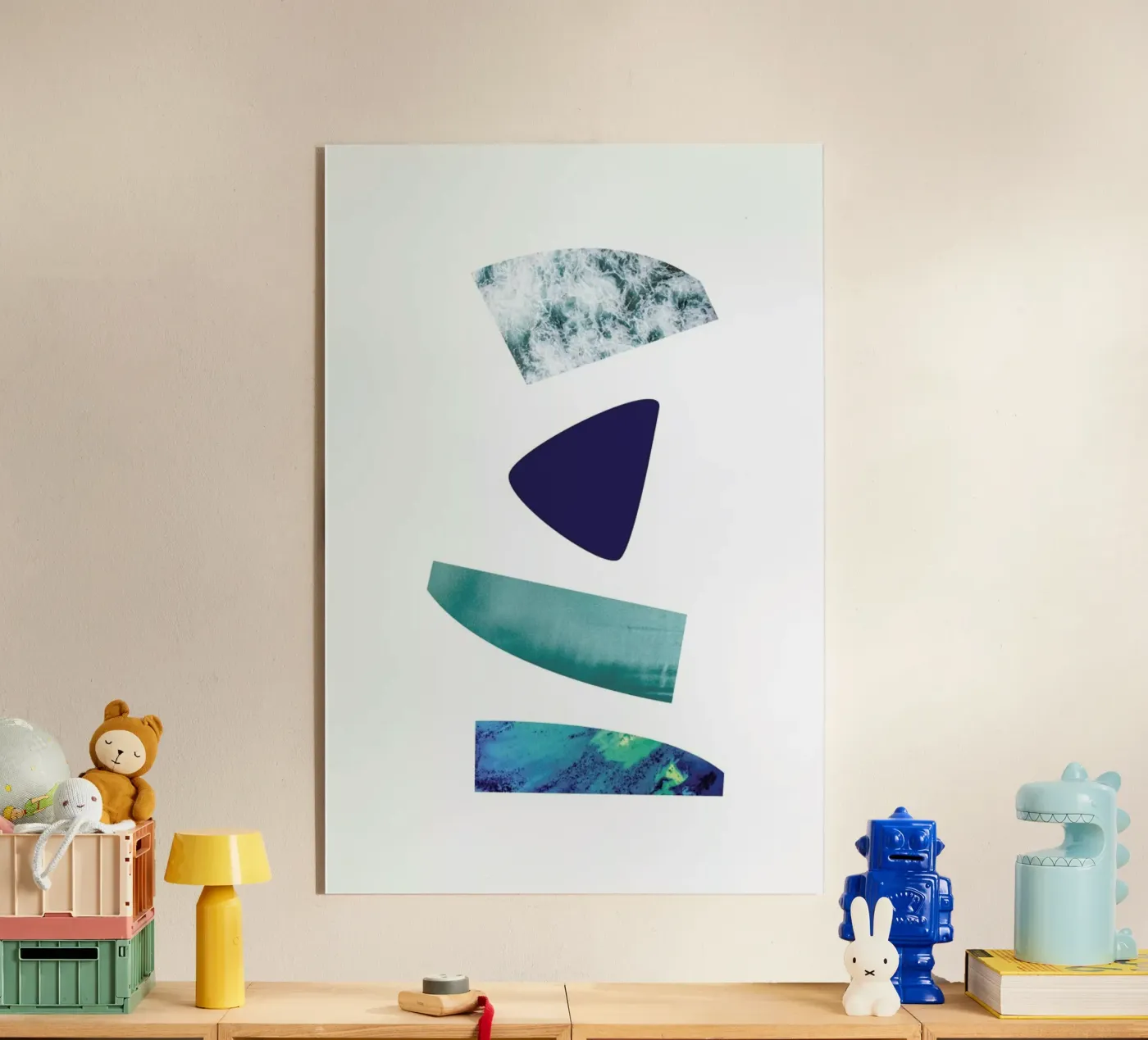 The Blues plexiglas de petiteCAPS