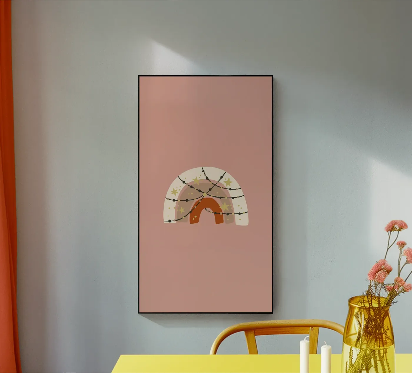 arcobaleno estetico plexiglass da bonglantrungmuoi