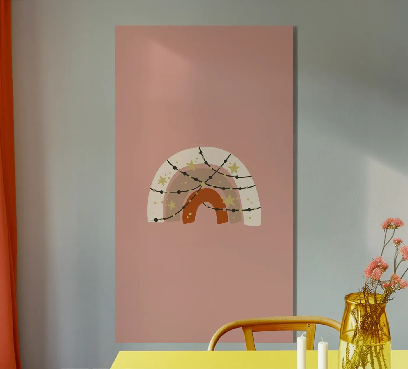 arcobaleno estetico plexiglass da bonglantrungmuoi