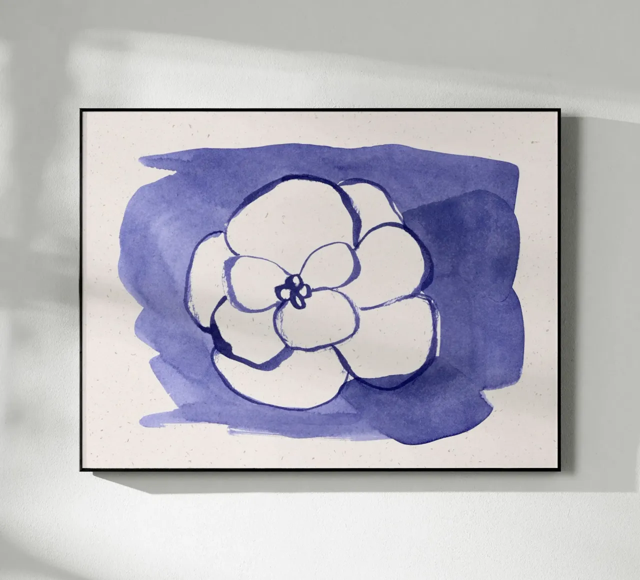 Blue Blooms 06 plexiglass da Leaflover