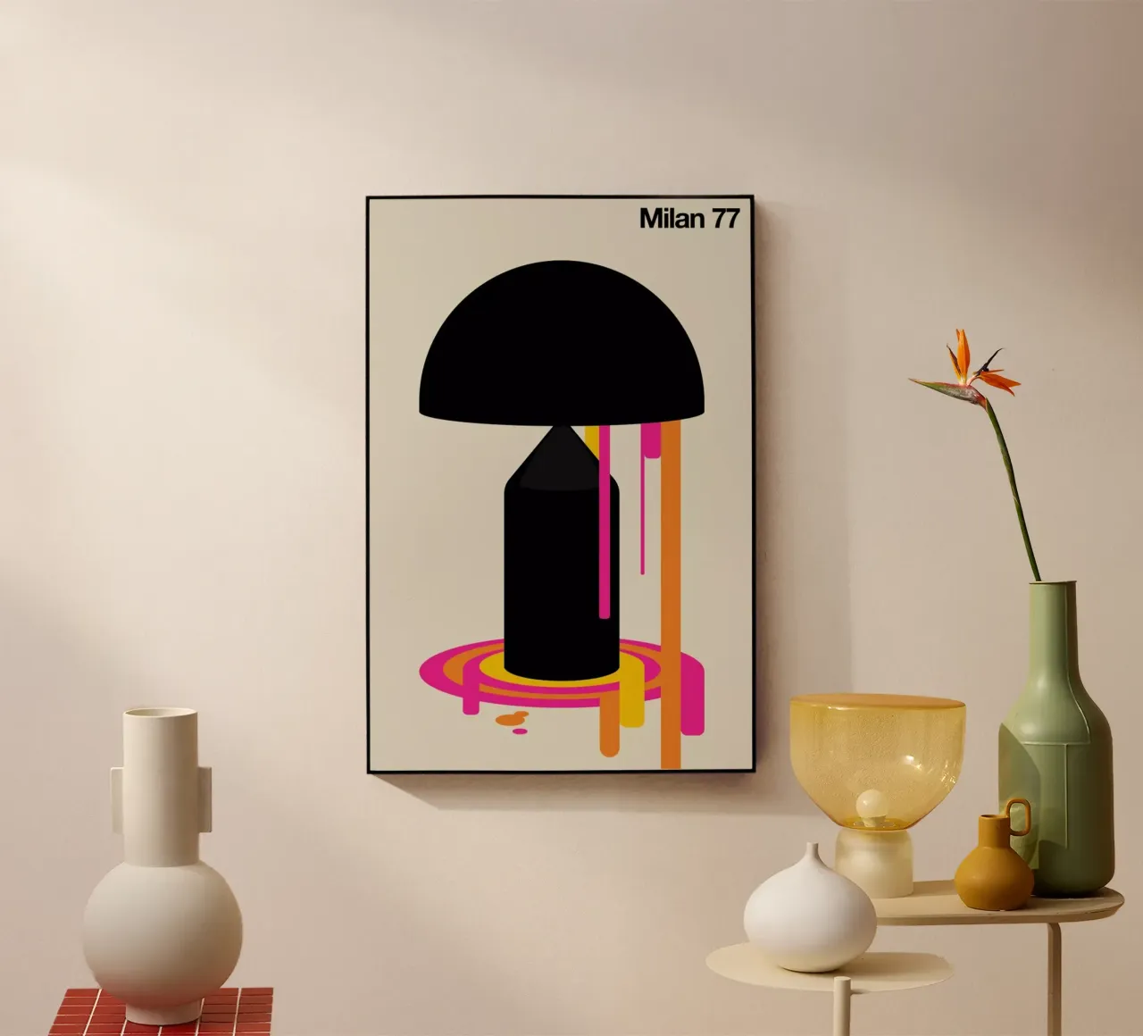 Milan 77 plexiglass da Bo Lundberg