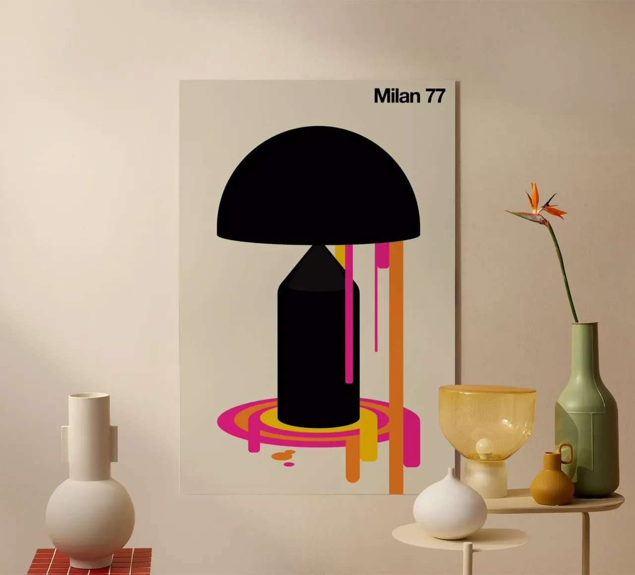 Milan 77 plexiglass da Bo Lundberg