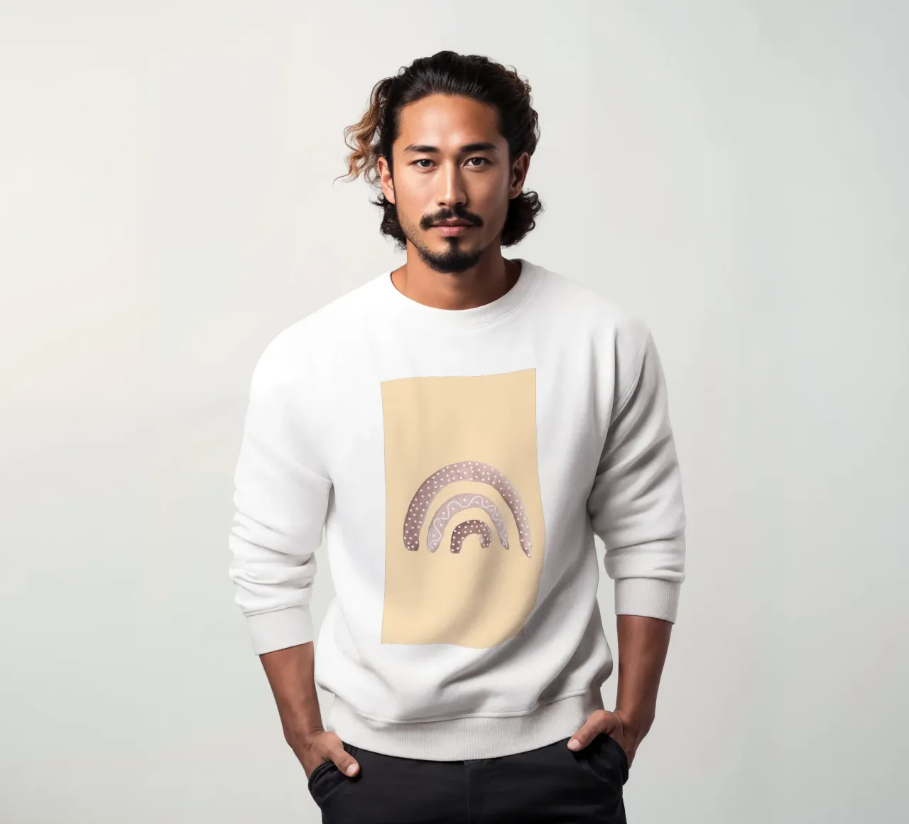 regenboog sweatshirt van bonglantrungmuoi
