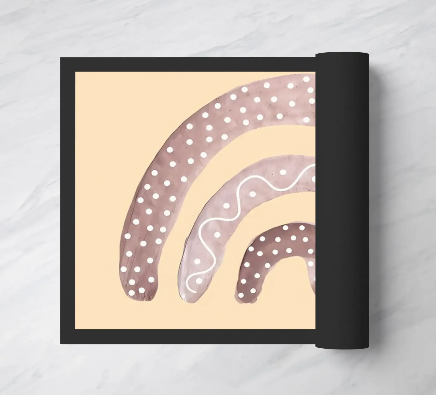 rainbow doormat by bonglantrungmuoi