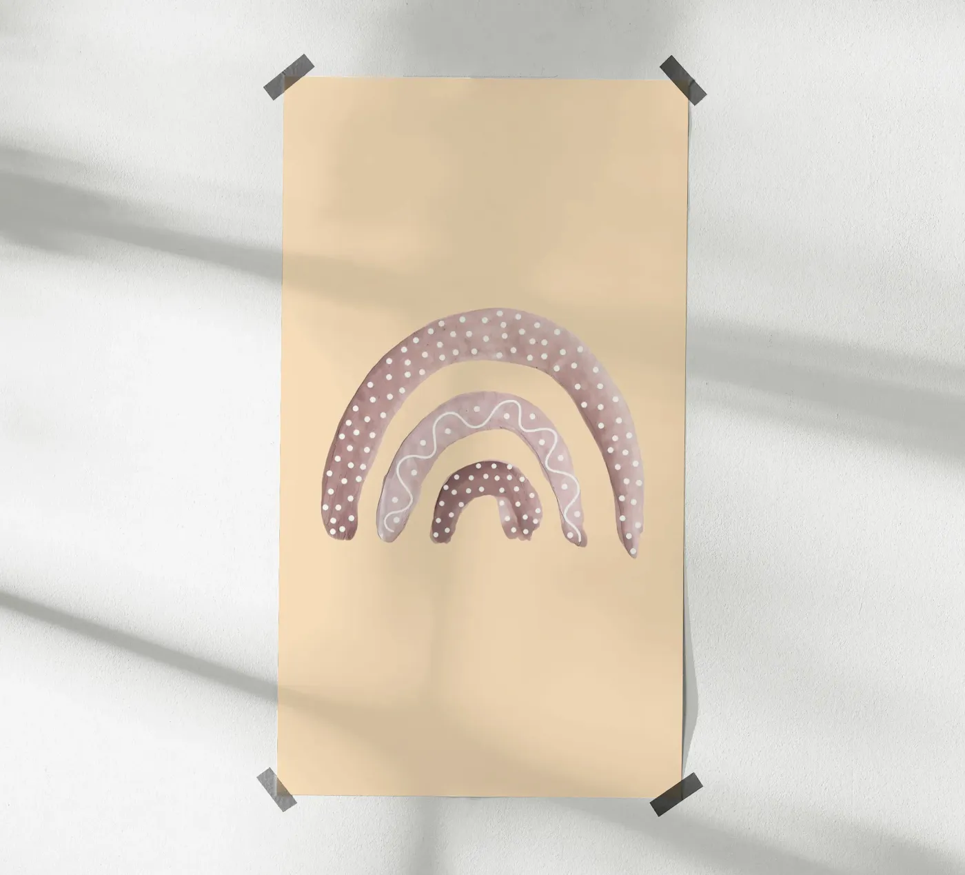 rainbow poster da bonglantrungmuoi