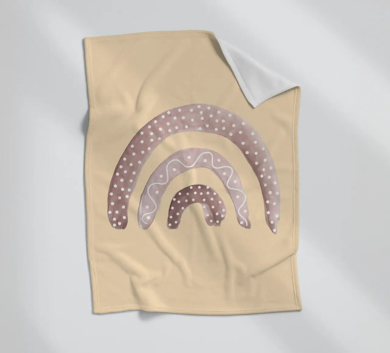 Regenbogen Fleecedecke von bonglantrungmuoi