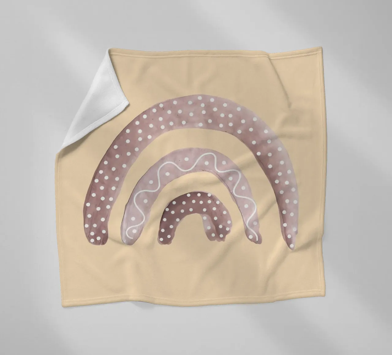 Regenbogen Fleecedecke von bonglantrungmuoi