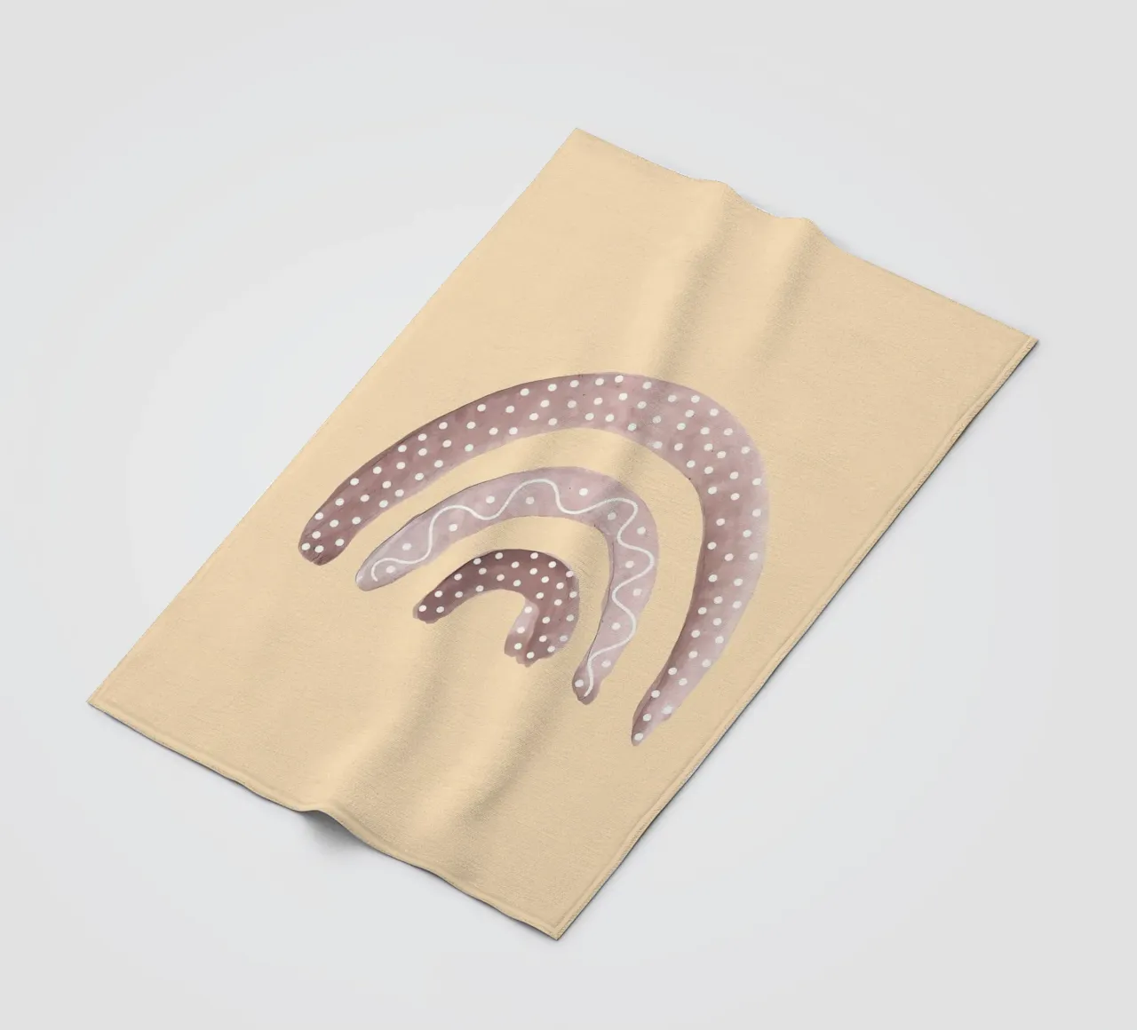 Regenbogen Fleecedecke von bonglantrungmuoi