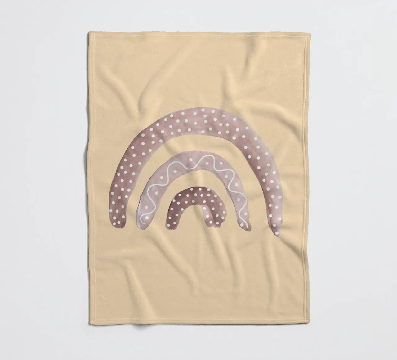 Regenbogen Fleecedecke von bonglantrungmuoi