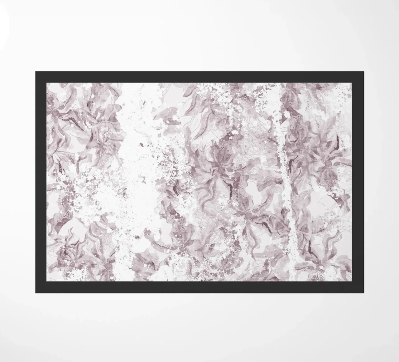 flower grunge2 doormat by Giulio Iurissevich