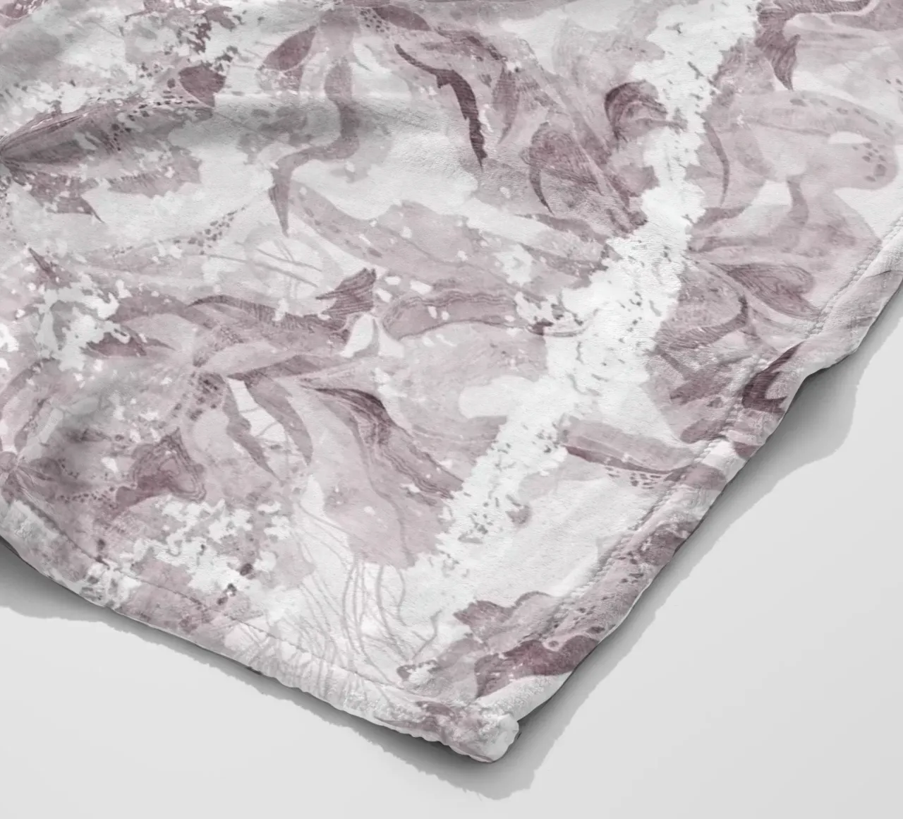 fiore grunge2 coperta in pile da Giulio Iurissevich