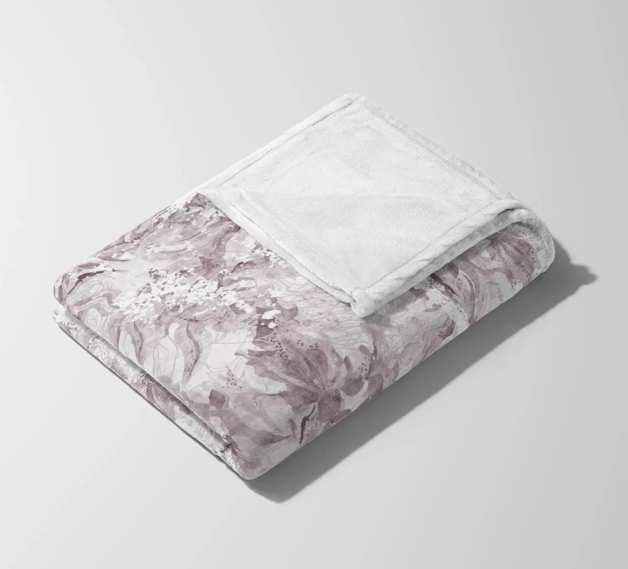 fiore grunge2 coperta in pile da Giulio Iurissevich