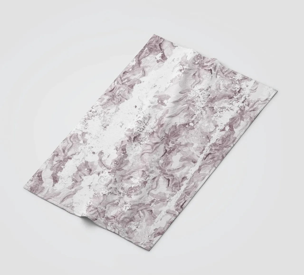 fiore grunge2 coperta in pile da Giulio Iurissevich