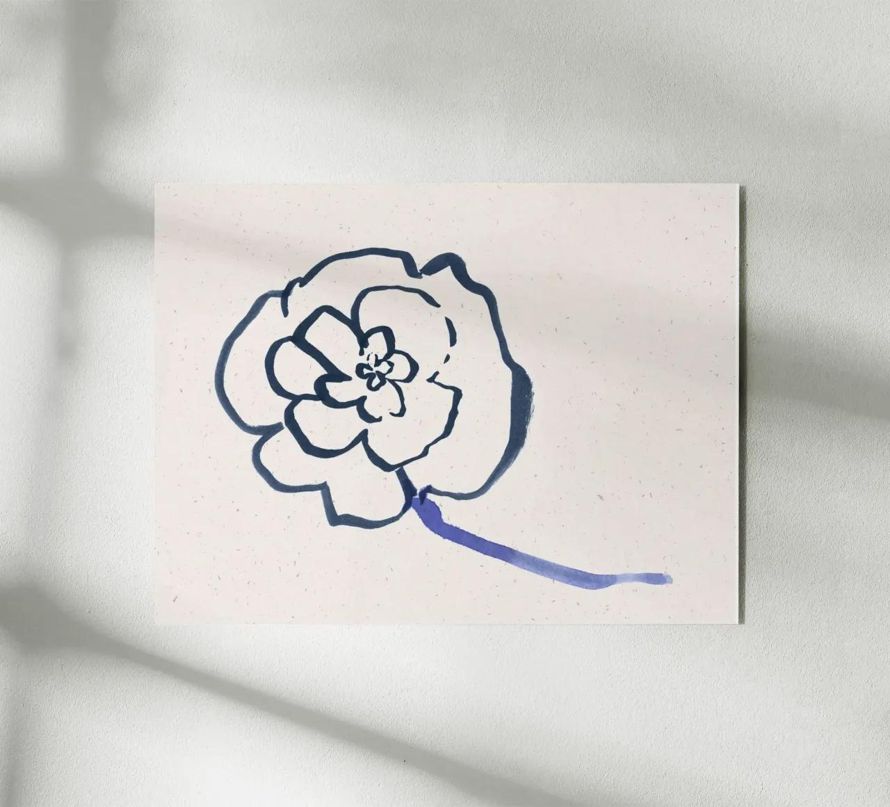 Blue Blooms 07 plexiglass da Leaflover
