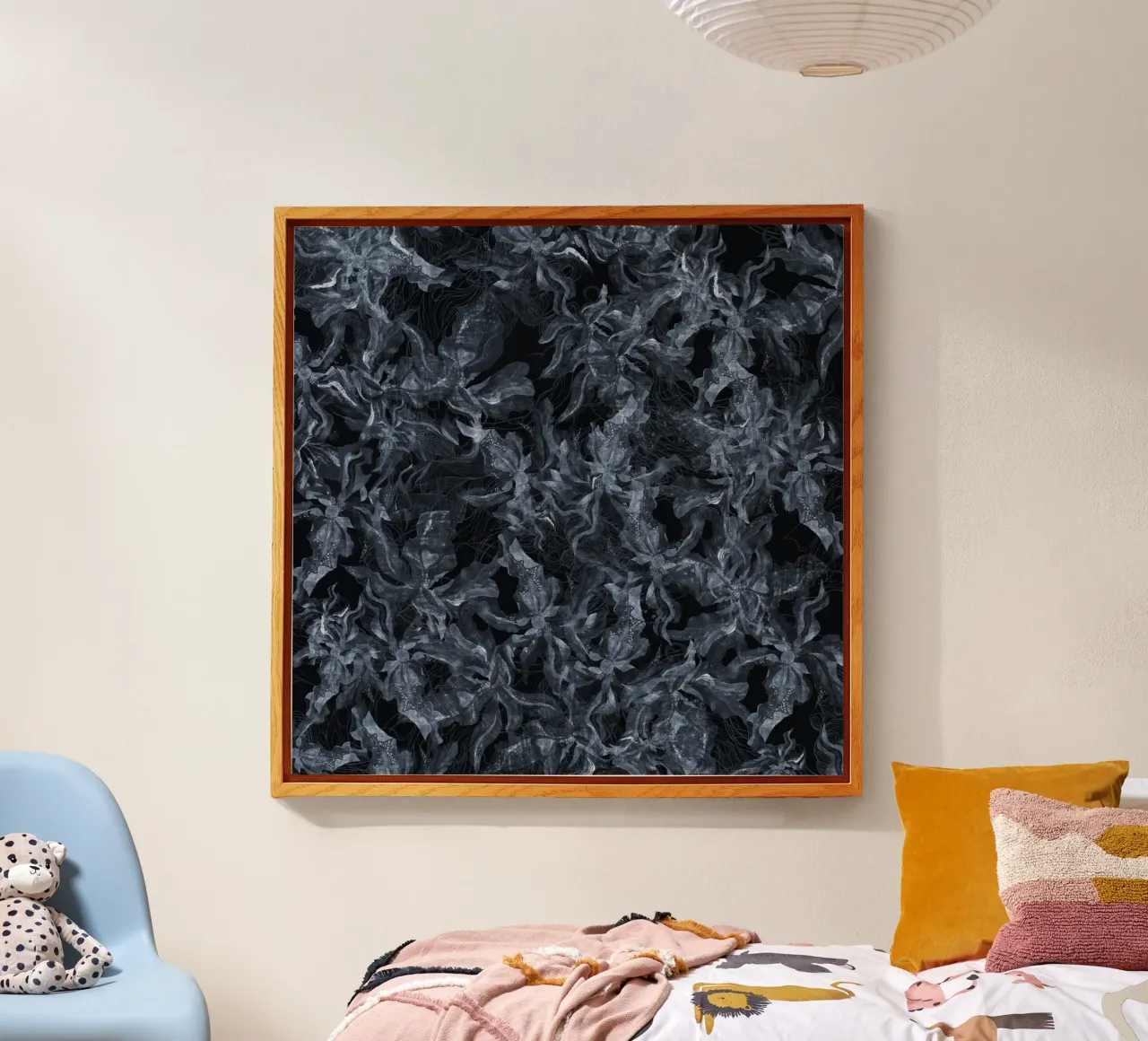 reverse grunge flora plexiglass da Giulio Iurissevich