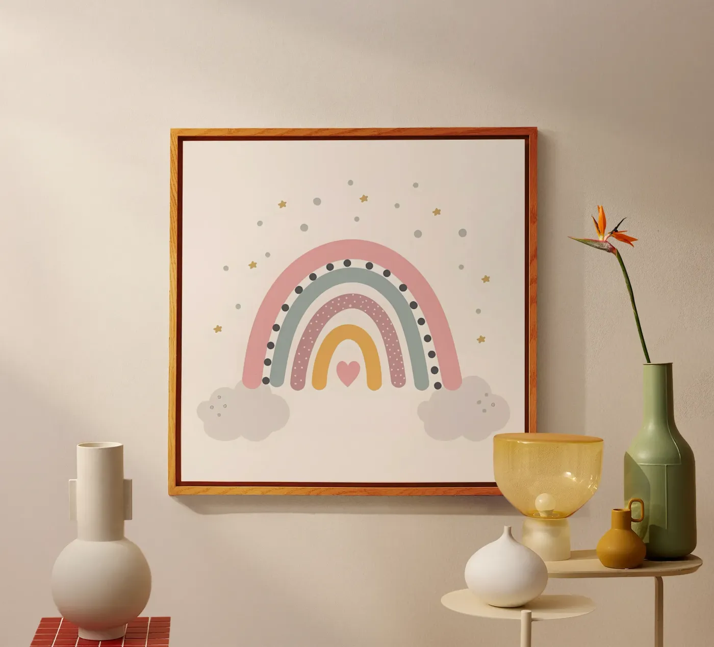 arcobaleno estetico plexiglass da bonglantrungmuoi