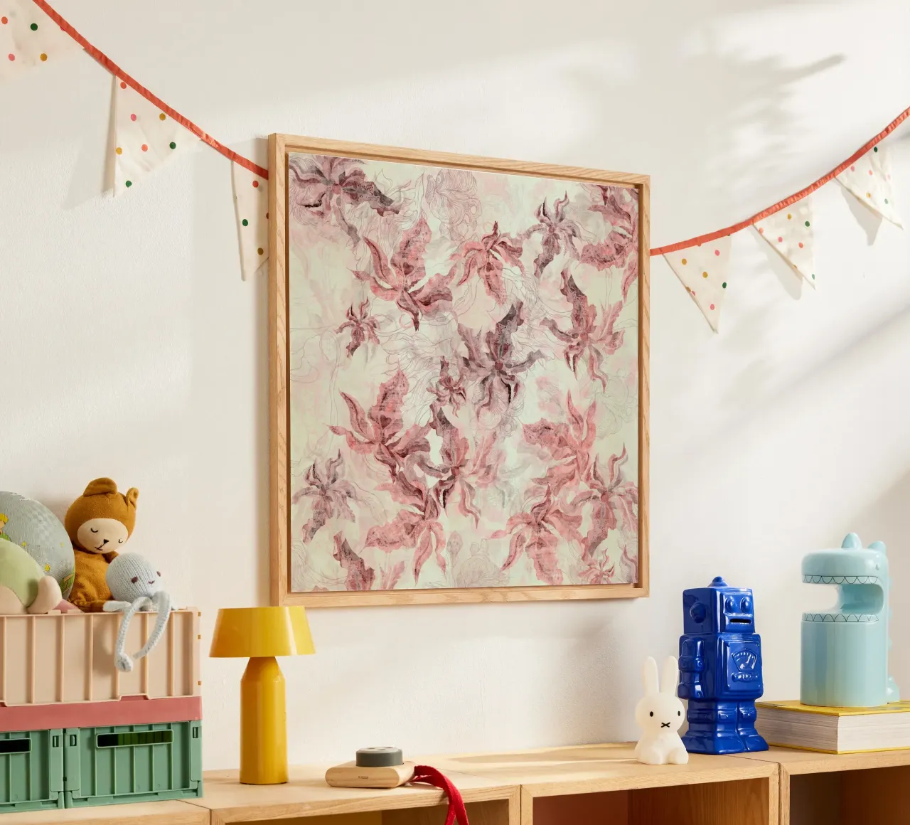 orange fower plexiglass da Giulio Iurissevich