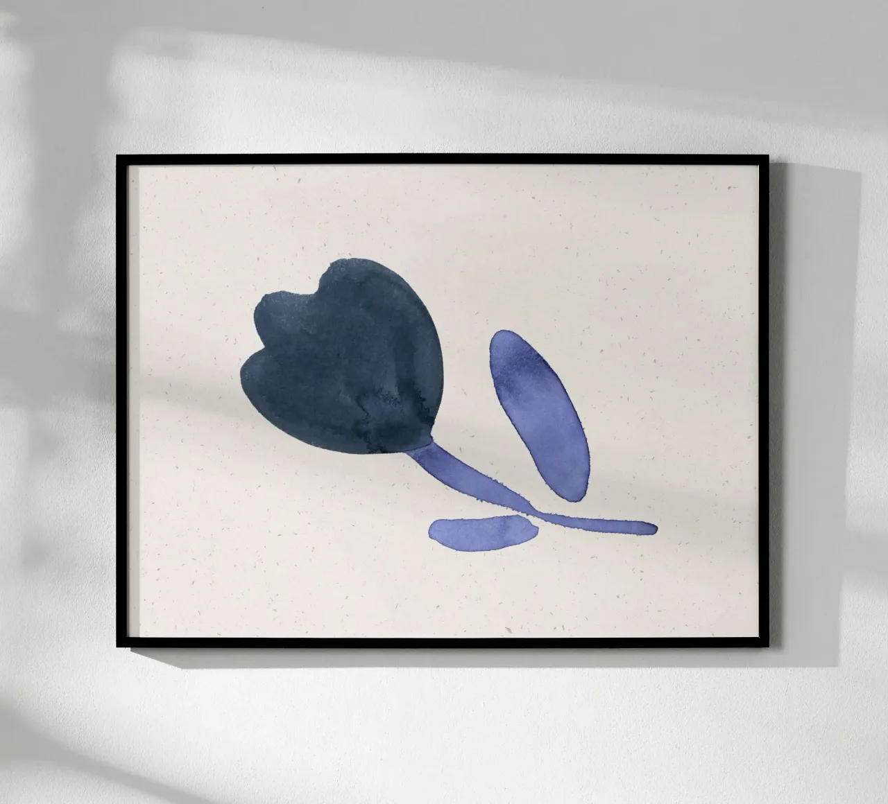 Blue Blooms 10 carta hahnemühle da Leaflover