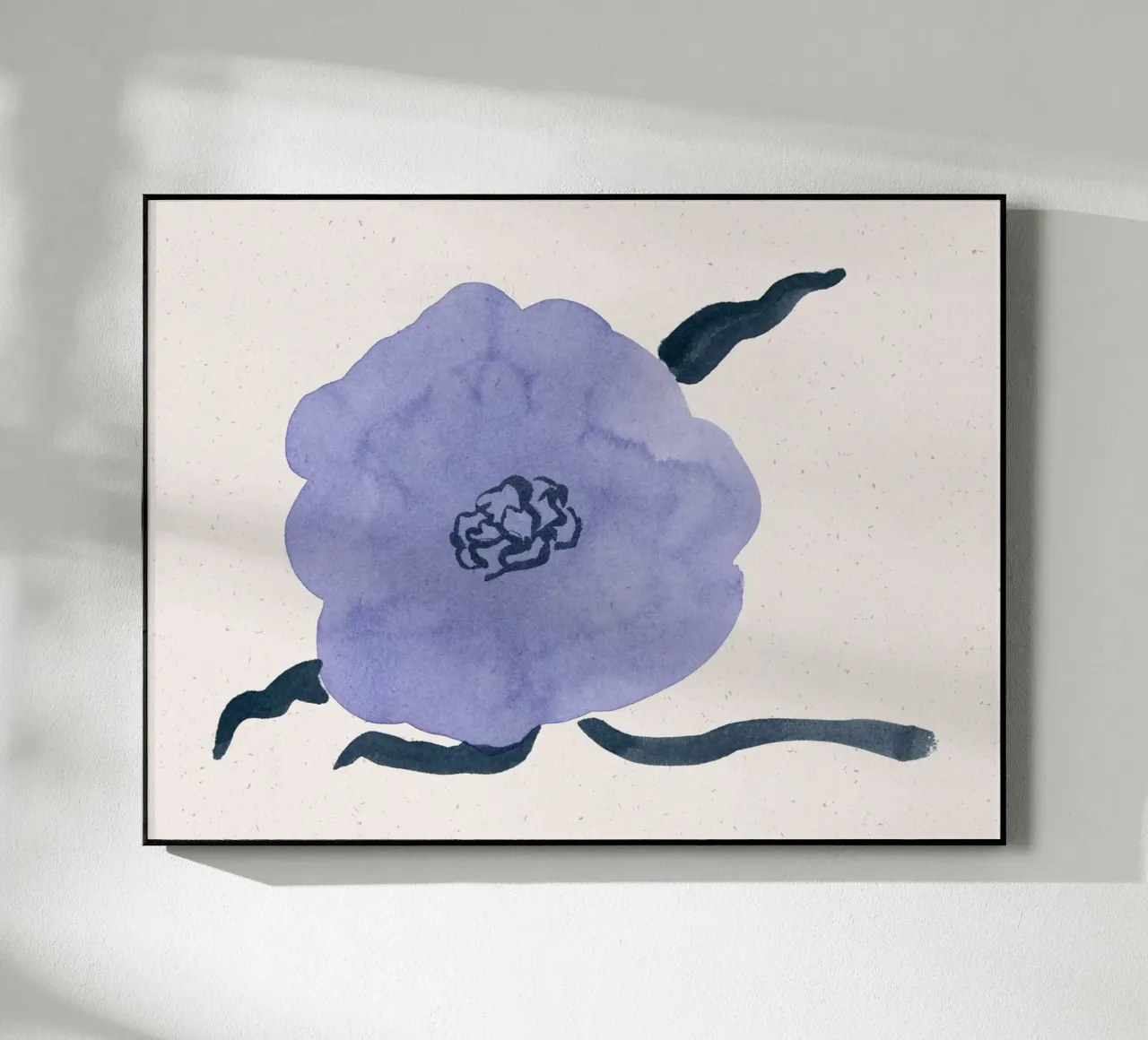 Blue Blooms 11 plexiglass da Leaflover