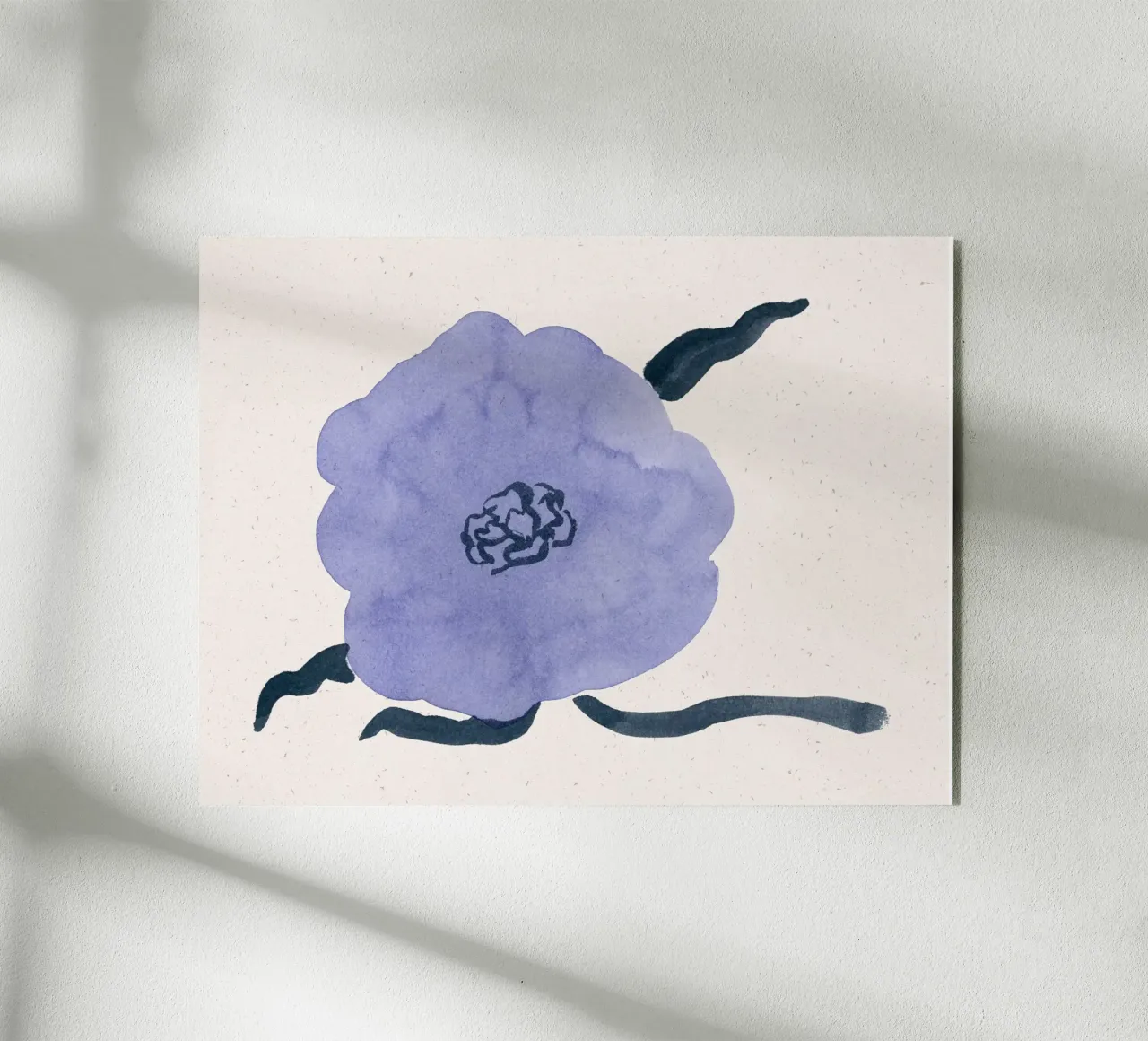 Blue Blooms 11 plexiglass da Leaflover