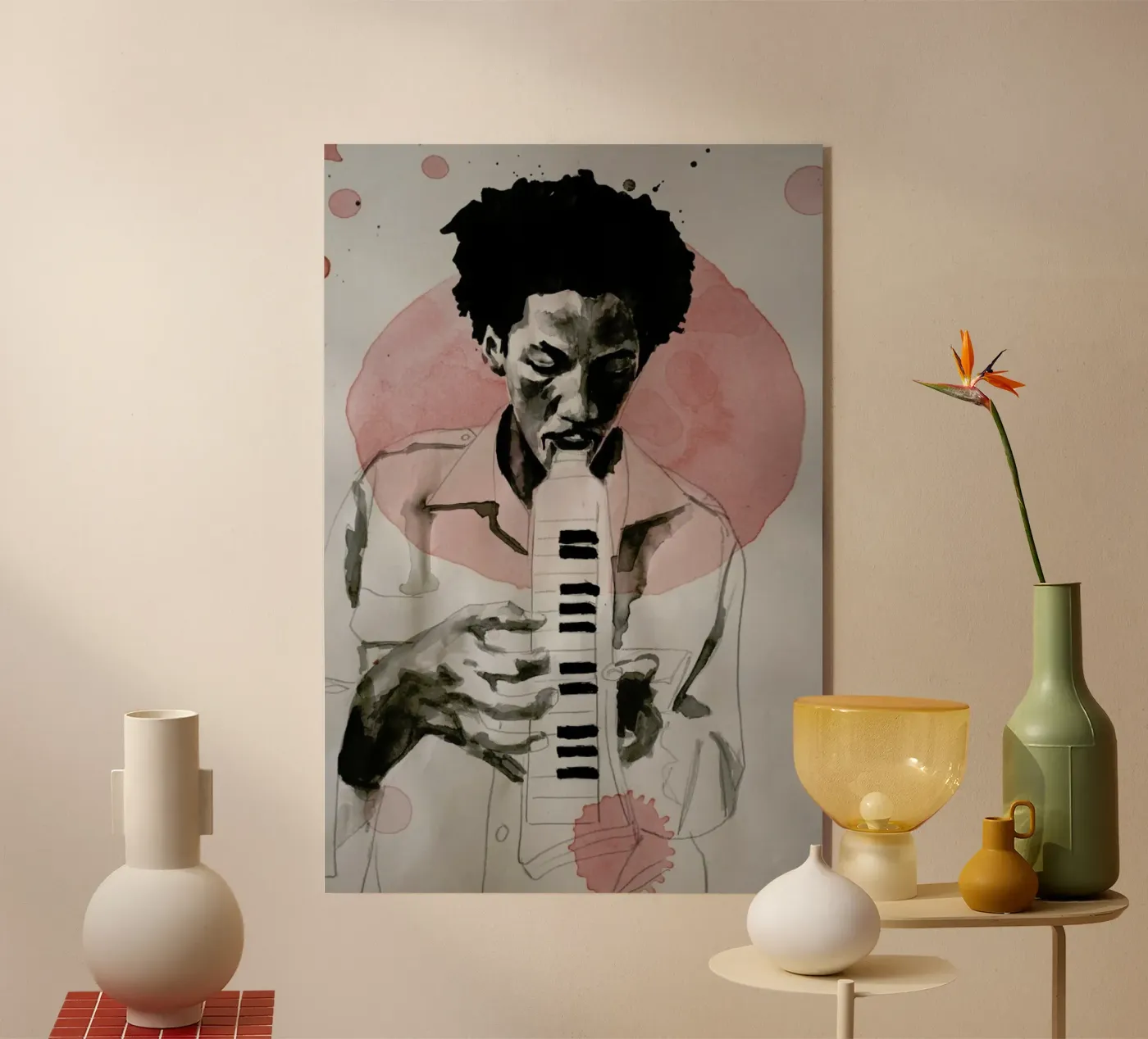 Augustus Pablo plexiglass da David Diehl