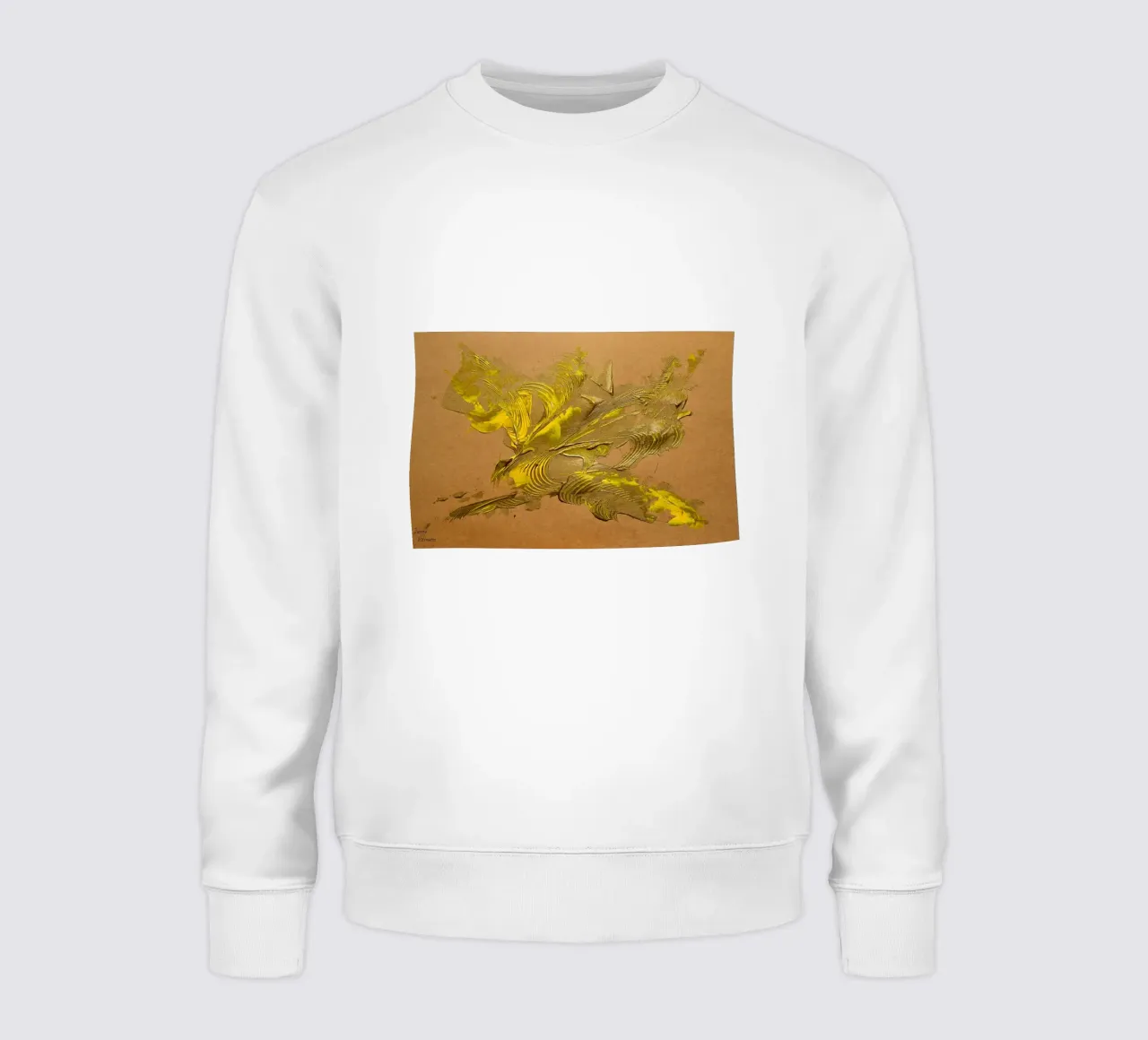 NATURAL STYLE 48 felpa da Thierry Vobmann Abstract painting