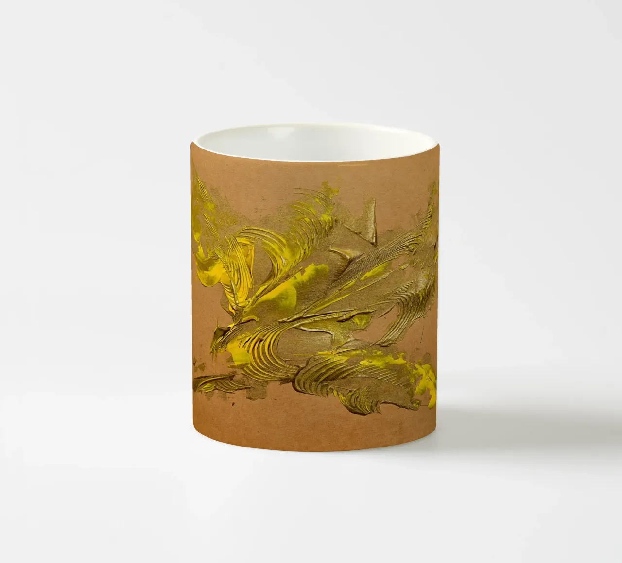 NATURAL STYLE 48 tazza in ceramica da Thierry Vobmann Abstract painting