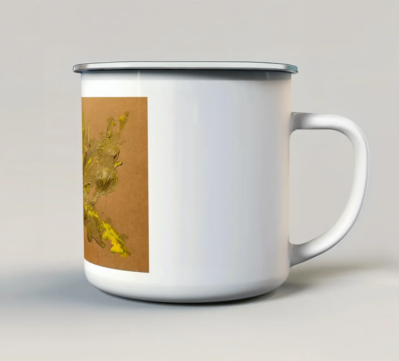 NATURAL STYLE 48 tazza in smalto da Thierry Vobmann Abstract painting
