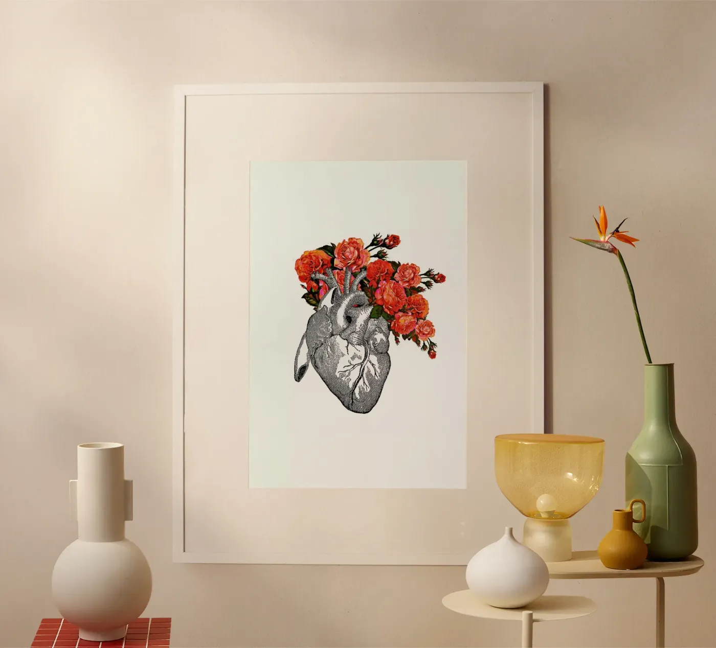 Flowering heart poster da Rococco LA