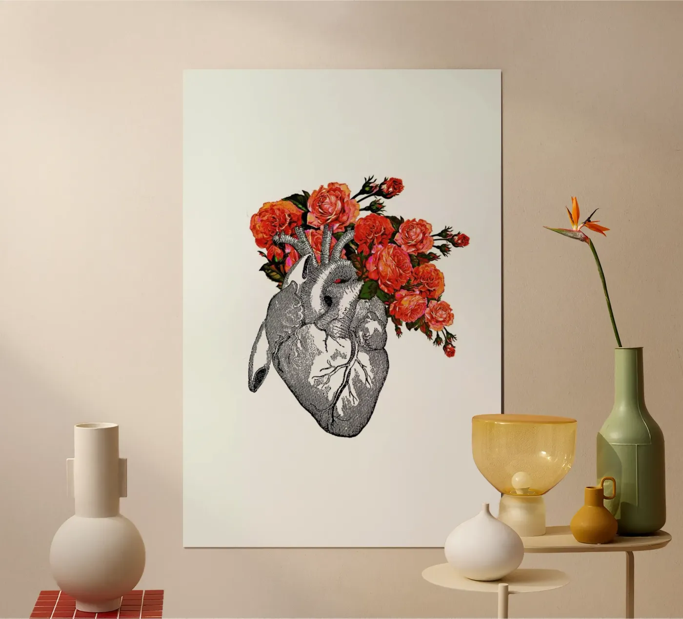 Flowering heart poster da Rococco LA