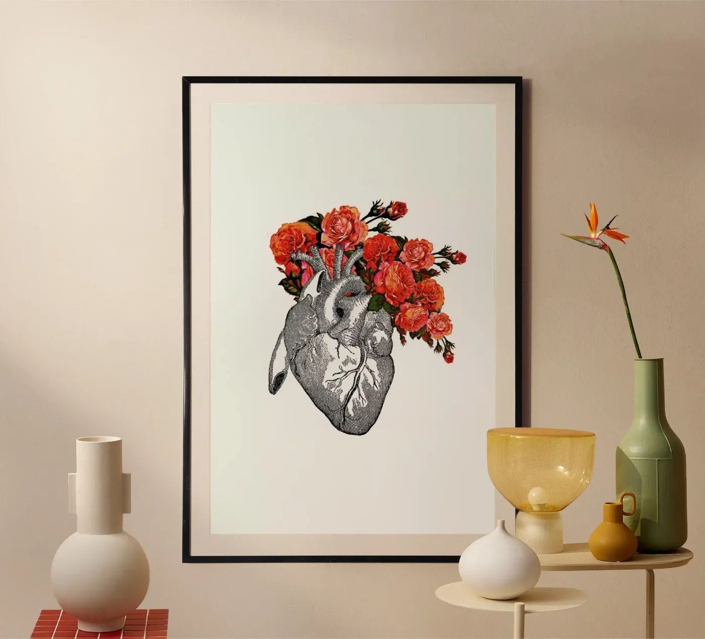 Flowering heart poster da Rococco LA