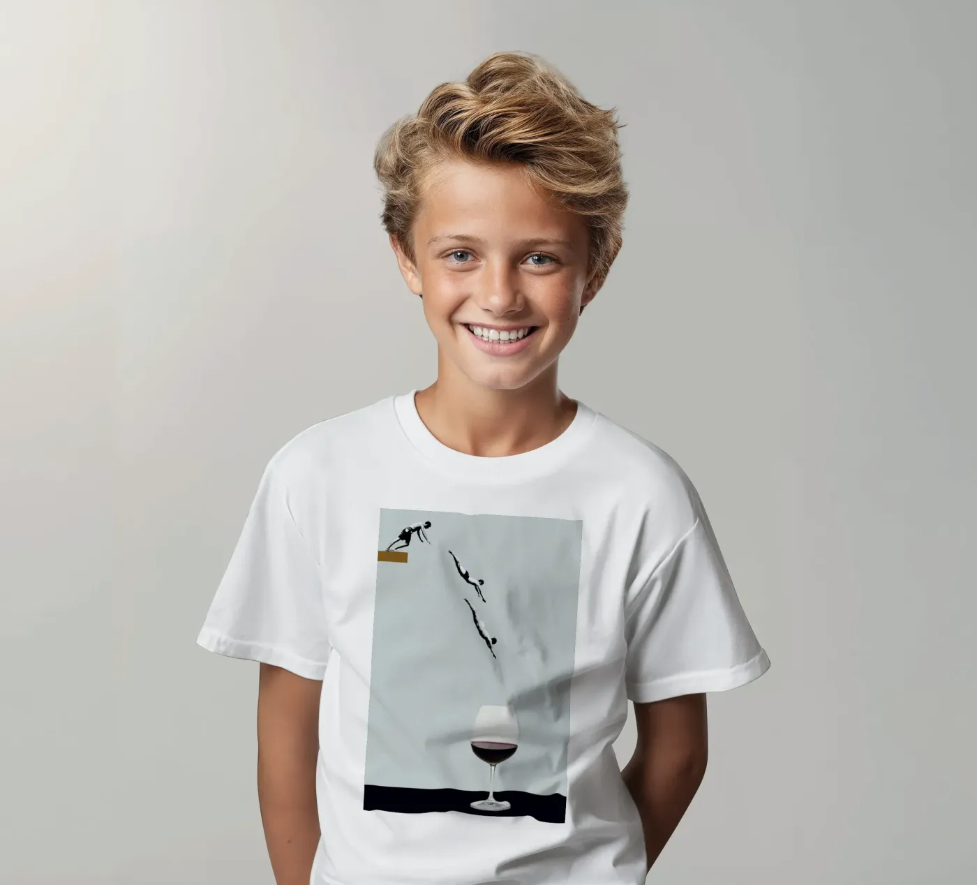 Your Best Friends Forget You Get Old kids t-shirt by Maarten Léon
