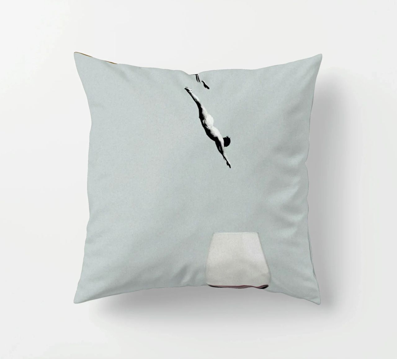 Your Best Friends Forget You Get Old coussin de Maarten Léon
