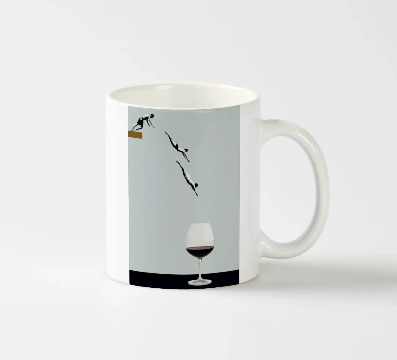 Your Best Friends Forget You Get Old tazza in ceramica da Maarten Léon