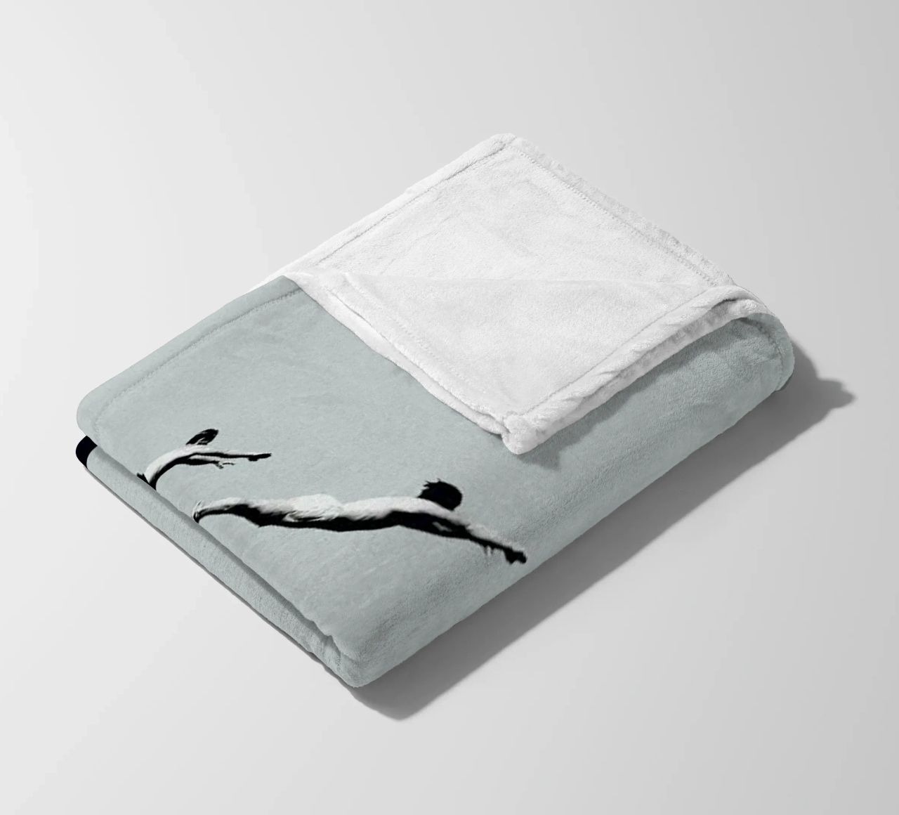 Your Best Friends Forget You Get Old fleece blanket by Maarten Léon