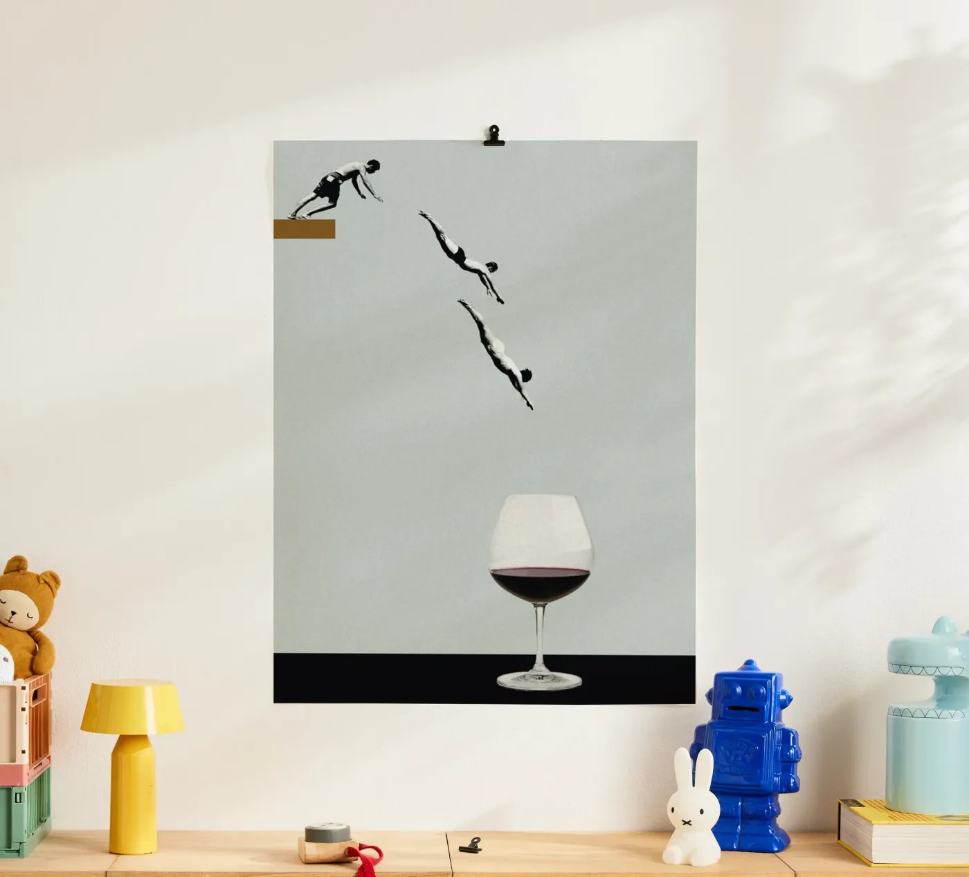 Your Best Friends Forget You Get Old poster by Maarten Léon