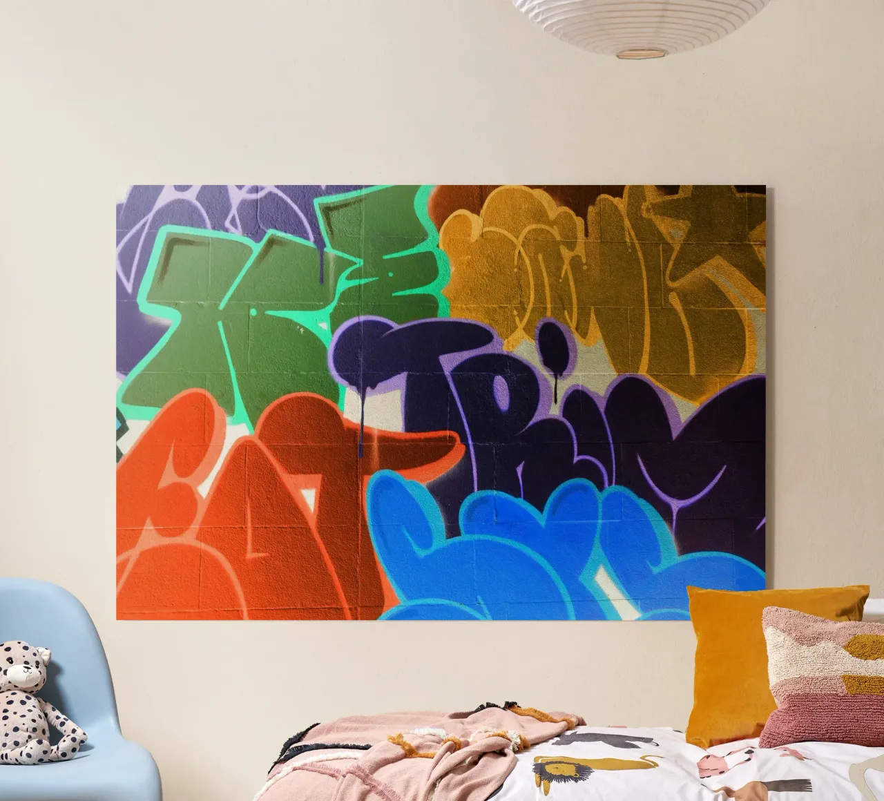 Graffiti Wall plexiglass da Flo Klein