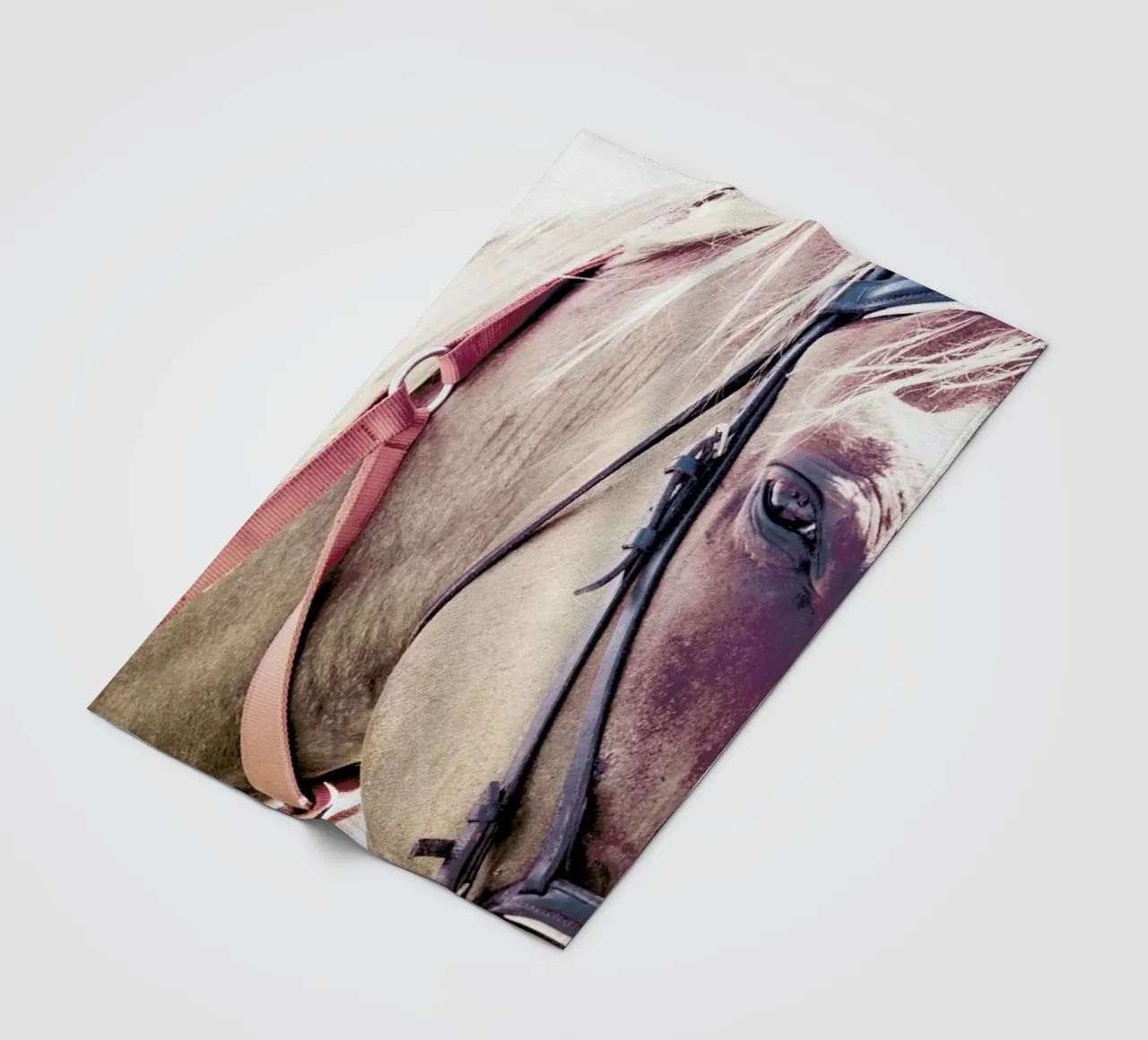 Horses II coperta in pile da Victoria Frost