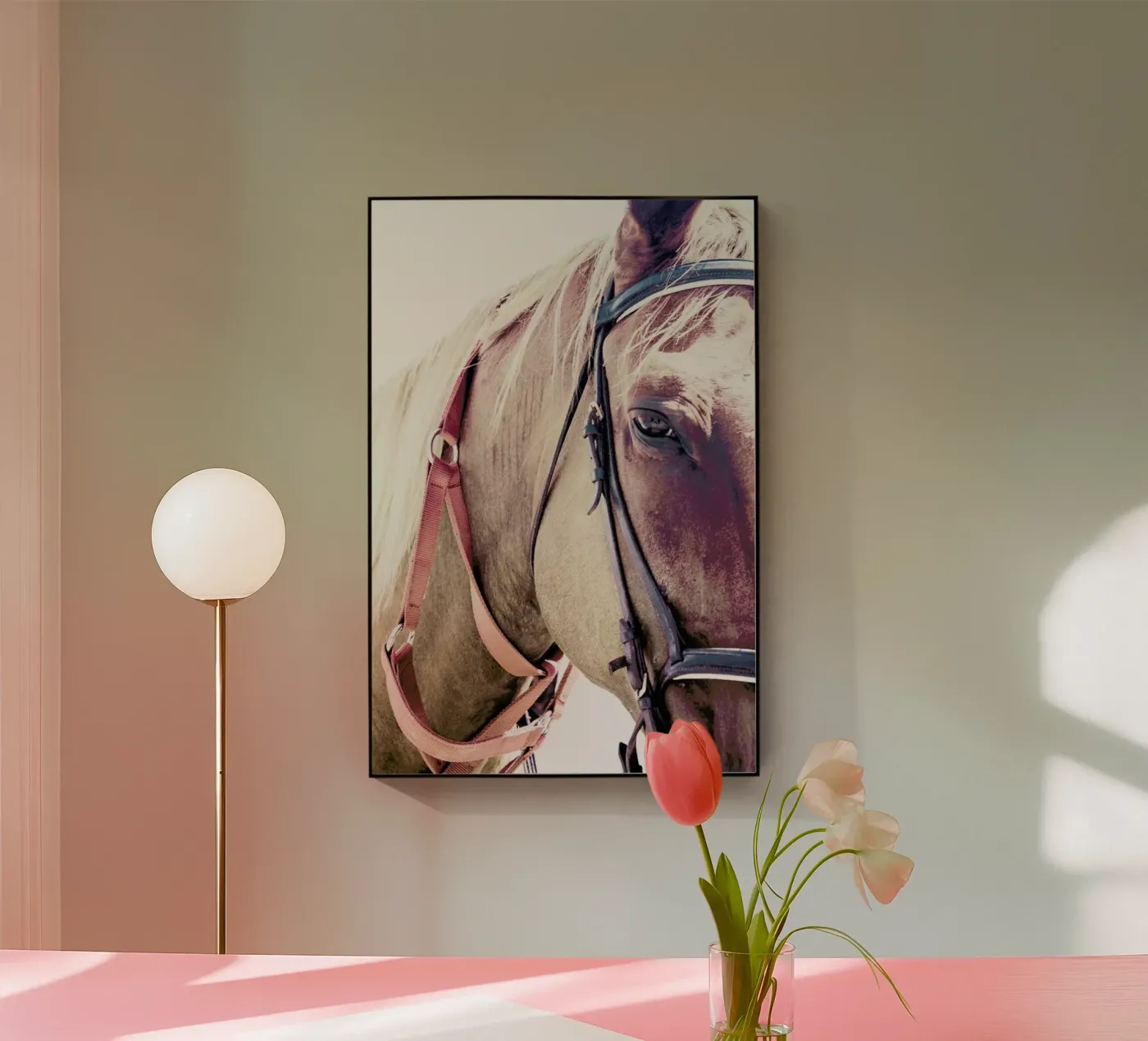 Horses II plexiglass da Victoria Frost