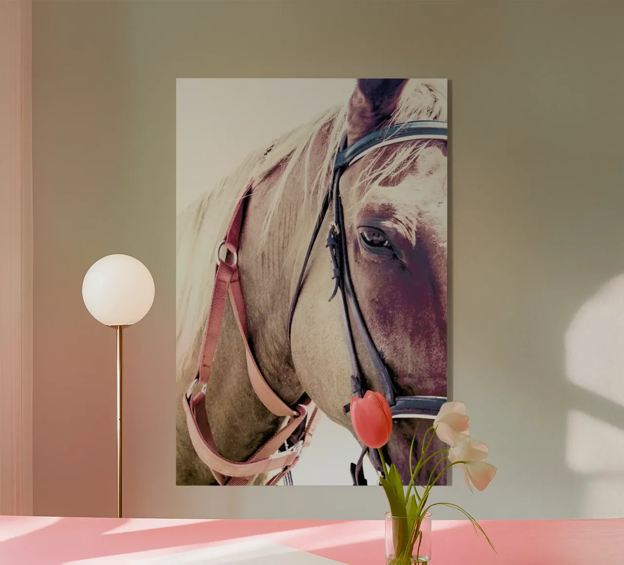 Horses II plexiglass da Victoria Frost