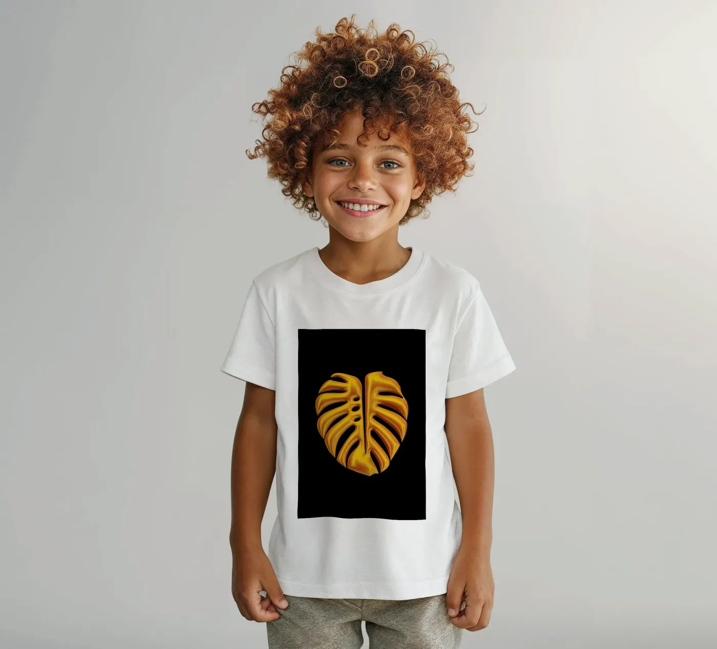 Leaf kids t-shirt by Octavian