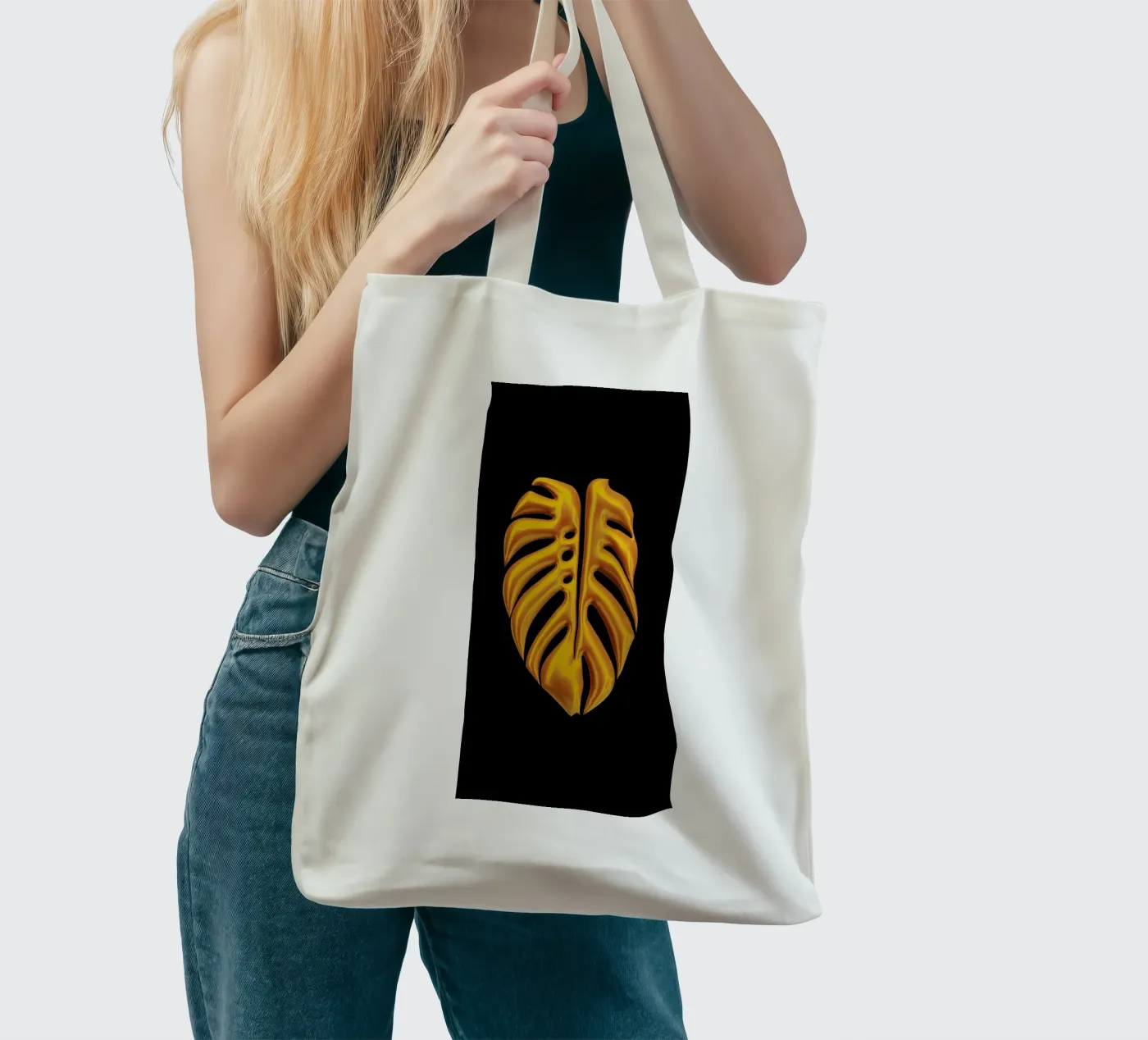 Leaf tote bag by Octavian